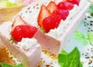 簡単!いちごの春色レアチーズケーキ