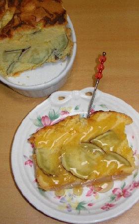 すごくおいしい！はちみつかけおさつパウンド