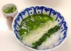 叩いて簡単おもてなし綺麗なグリーン七草粥