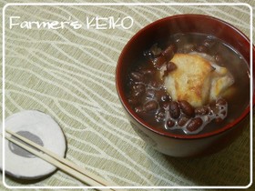 【農家のレシピ】おしるこ(おぜんざい)