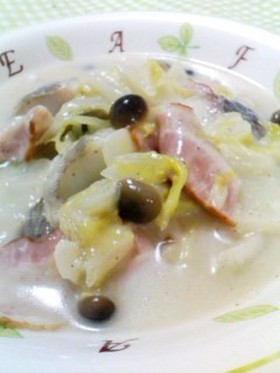 あったかとろ～り◎白菜とタラのクリーム煮