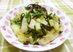 セロリのおかか塩昆布炒め♡