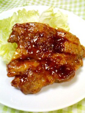 ケチャップで一味違う◎てりやきチキン