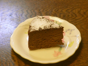 しっとり濃厚チョコのチーズケーキ