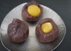 リメイク！レンジで栗の甘露煮の蒸し羊羹♪