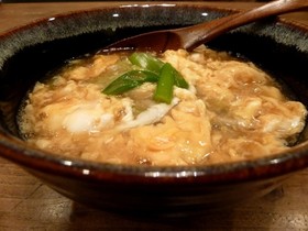 風邪の時はコレ！簡単ふわふわ卵とじうどん