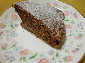 HMでふわふわチョコレートケーキ