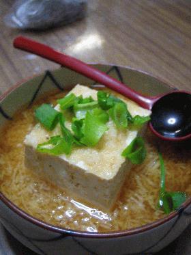 ２度おいしい☆とろとろ豆腐☆
