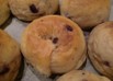 クリームチーズ入りブルーベリーベーグル