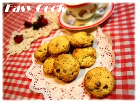 バター不要！チョコチップと紅茶のスコーン