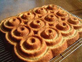 紅茶香るりんごのケーキ