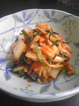 5分でキムチ =あるもので手作り=