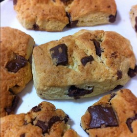 さくさくしっとり★チョコスコーン