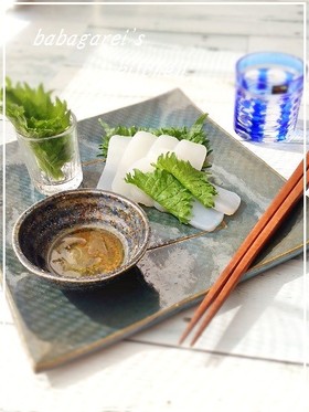 おつまみに✿蒟蒻のお刺身✿