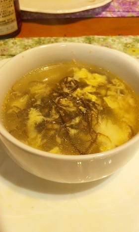 コラーゲン手羽鶏のスープ