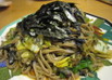 ランチに！袋めんで焼きお蕎麦！！
