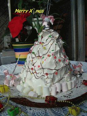 ☆。.Ｘ‘Ｍａｓでつくろ～♪ツリーケーキ★☆。.:＊:･”ﾟ