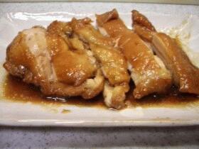 鳥モモ肉の照り焼き