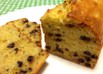 チョコバナナパウンドケーキアーモンド入り
