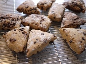 サクサクチョコチップスコーン