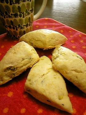 さつまいも好きの軽食スコーン♪