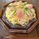 生ハムとアスパラのクリームパスタ