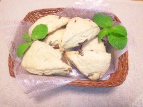 洗い物なし！袋で簡単チョコスコーン