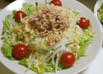 大根ツナサラダ☆ポテトチップスのふりかけ