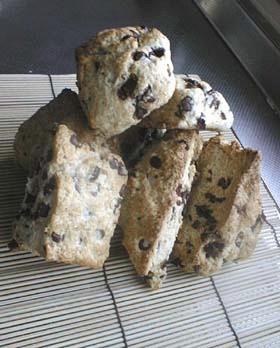 チョコチップがぎっしりのハードタイプスコーン★Chocolate Scone