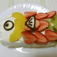 簡単!かわいい!こいのぼりのケーキ♪ 簡単!かわいい!こいのぼりのケーキ♪