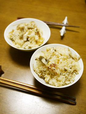 簡単おいしい。炊き込みごはん~鶏ゴボウ~