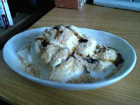 和風バニラアイスクリーム