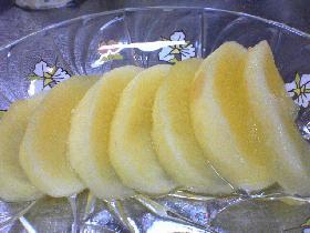 りんごの甘煮。