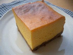パンプキンチーズケーキ。