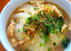 コンソメで白菜のあんかけうどん