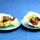 牛肉のオイスター炒めレタス包み