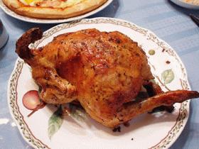 パーティのメインに！簡単な鶏の丸焼き