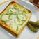とびっことチーズのトースト
