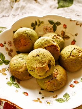 ♥ホワイトチョコ入り抹茶クッキー♥