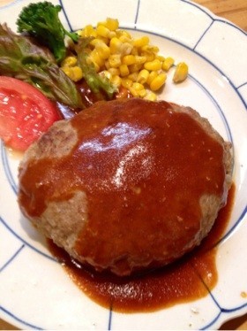 肉汁じゅわわっ!びっくり絶品ハンバーグ♡
