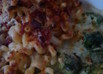 *ハムとチーズのパスタ*ブロッコリー添え