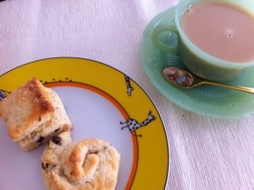 卵白で作る　スコーン