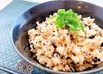 しらすと梅とひじきと生姜の炊き込みご飯♪