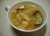 なすと松山あげの味噌汁
