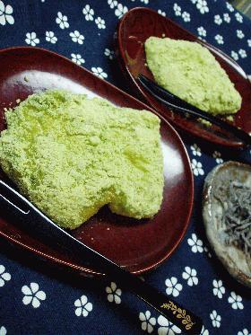 我が家のしっかり味！安倍川餅♪