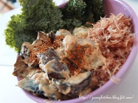 2STEP♪グリル茄子の味噌クリーム和え