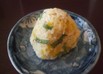 たくあんとシソのたぬきおにぎり♪
