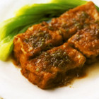 揚げ豆腐の煎り煮込み