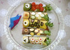 ５色の鯉のぼり✿野菜とスティックチキン✿