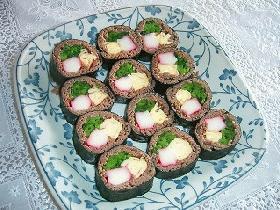 おしゃれに『そば寿司』